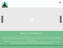 Tablet Screenshot of counsenuth-tz.org